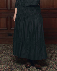 The Great Skirt The Lattice Lace Victorian Skirt, Black Soho-Boutique
