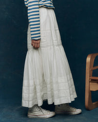 The Great Skirt The Victorian Skirt, White Soho-Boutique