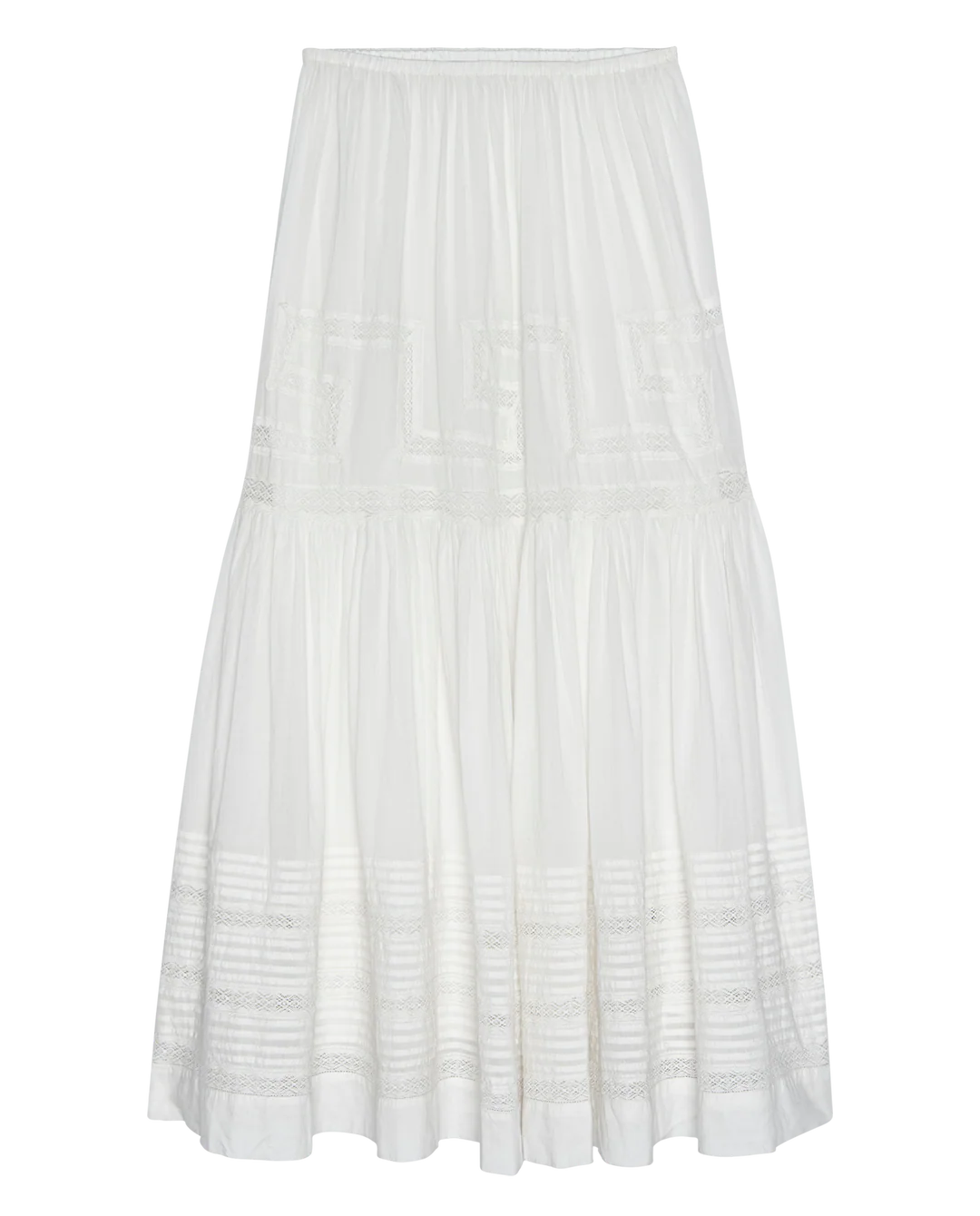 The Great Skirt The Victorian Skirt, White Soho-Boutique