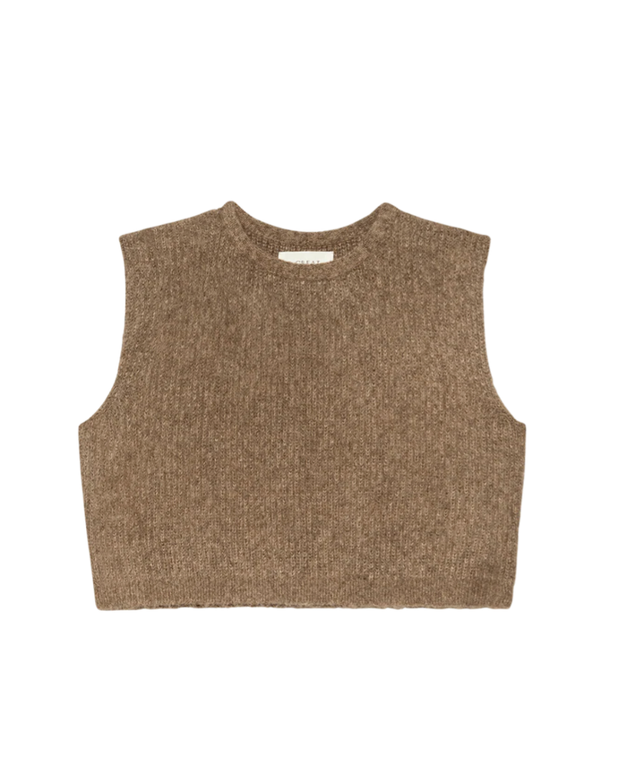 The Great Sweater The Brushed Melange Sweater, Doe Soho-Boutique
