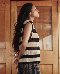 The Great Sweater The Crotchet Sweater Shell, Bland and Cream Soho-Boutique