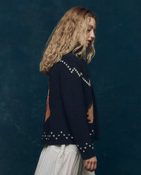 The Great Sweater The Horse Lodge Cardigan, Navy Soho-Boutique