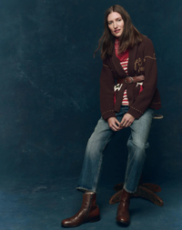 The Great Sweater The Lasso Lodge Cardigan, Umber Soho-Boutique