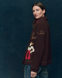 The Great Sweater The Lasso Lodge Cardigan, Umber Soho-Boutique