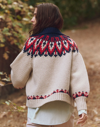 The Great Sweater The Nordic Sweater, Glacier Fair Isle Soho-Boutique