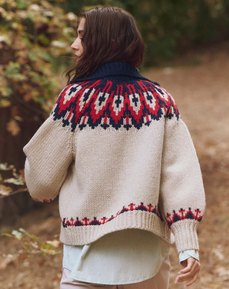 The Great Sweater The Nordic Sweater, Glacier Fair Isle Soho-Boutique