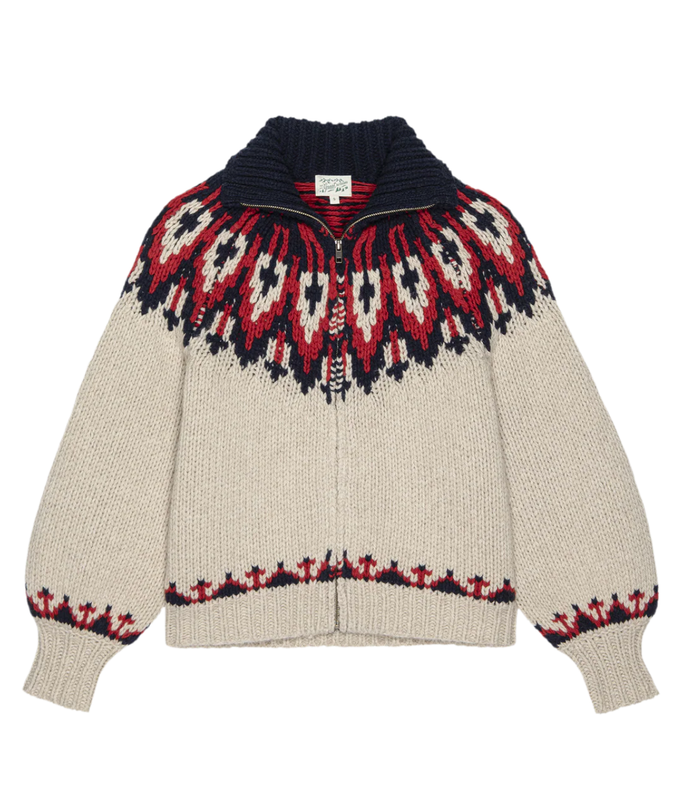 The Great Sweater The Nordic Sweater, Glacier Fair Isle Soho-Boutique