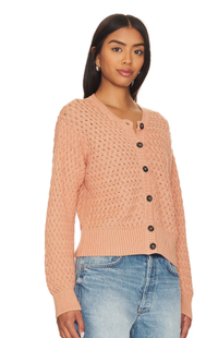 The Great Sweater The Stable Cardigan, Natural Acacia Soho-Boutique