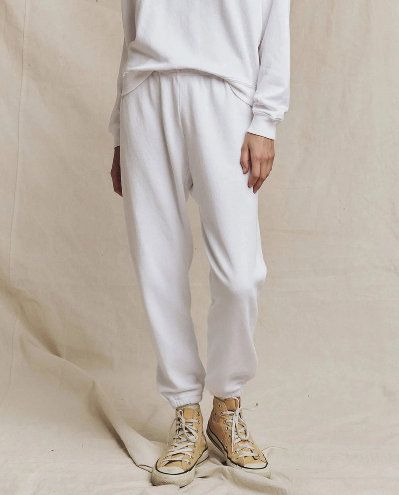 The Great Sweatpants The Stadium Sweatpant, True White Soho-Boutique