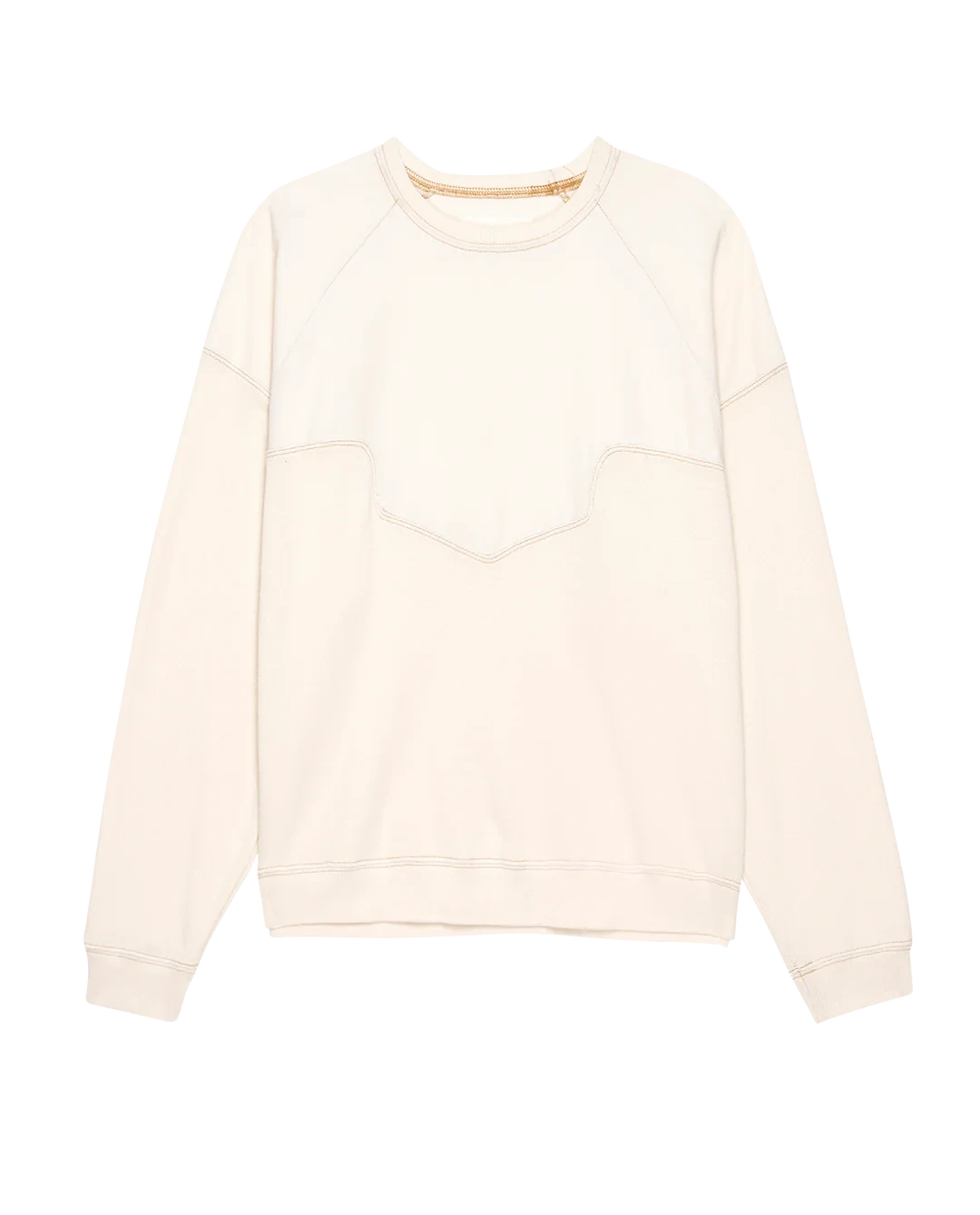 The Great Sweatshirt The Western Slouch Sweatshirt, Washed White Soho-Boutique