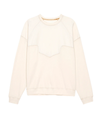 The Great Sweatshirt The Western Slouch Sweatshirt, Washed White Soho-Boutique