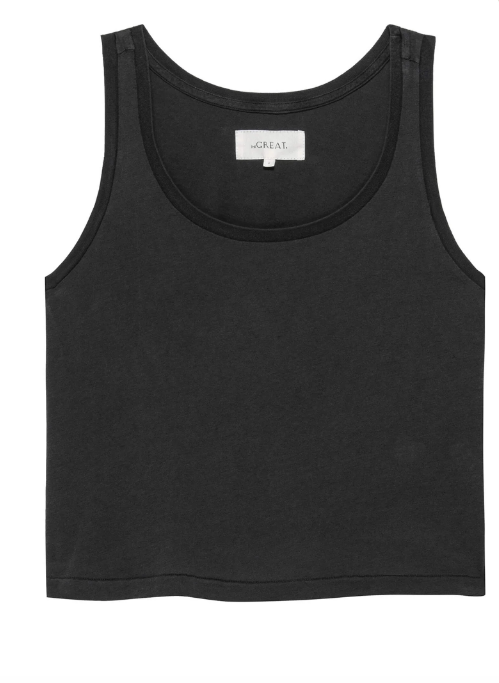 The Great Tank The Sport Tank, Almost Black Soho-Boutique