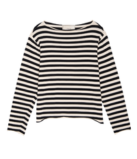 The Great The Sailor Sweater, Black Stripe Soho-Boutique