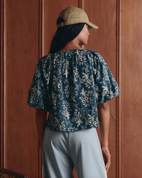 The Great Top The Blythe Top, Indigo Bandana Soho-Boutique