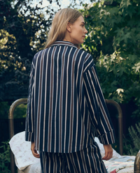 The Great Top The Pajama Shirt, Coastline Stripe Soho-Boutique