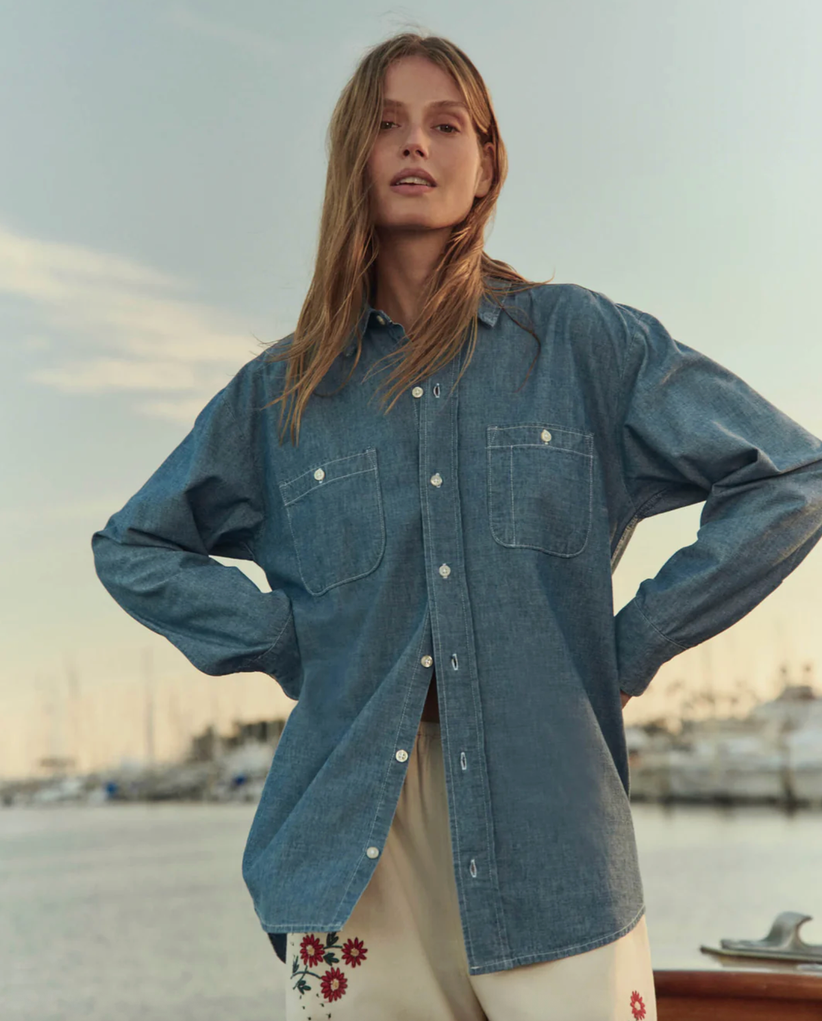 The Great Top The Road Shirt, Shoreline Wash Soho-Boutique