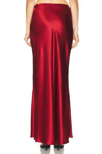 THE SEI Skirt Bias Maxi Skirt, Brick Soho-Boutique