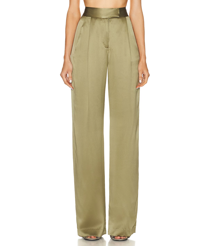 THE SEI Wide Leg Trouser, Sage Soho-Boutique