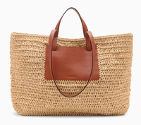 Ulla Johnson Bag Lali Large Raffia Tote, Natural Soho-Boutique