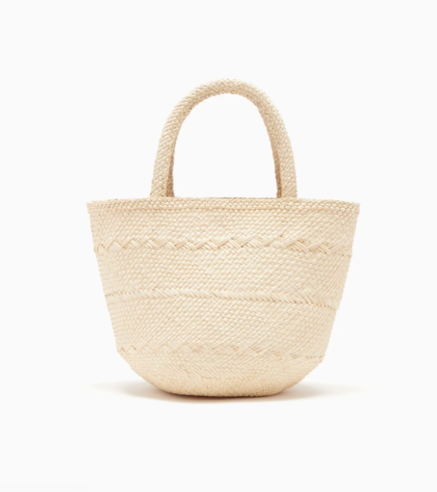Ulla Johnson Bag Marta Small Basket Tote, Natural Soho-Boutique