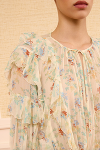 Ulla Johnson Blouse Delfina Blouse, Moon Petal Soho-Boutique