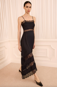 Ulla Johnson Dress Coco Sleeveless Silk Dress, Noir Soho-Boutique