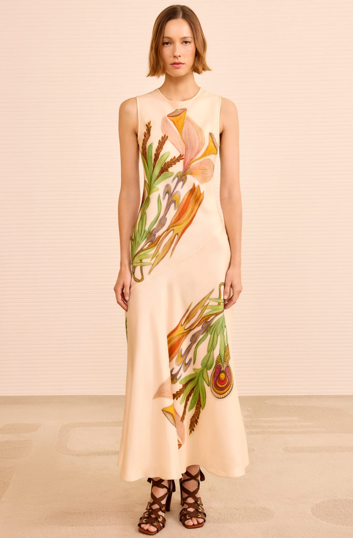 Ulla Johnson Dress Gaea Midi Dress, Inner Nature Soho-Boutique