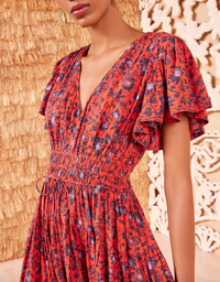 Ulla Johnson Dress Lyria Dress, Poppy Soho-Boutique