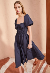 Ulla Johnson Dress Palma Dress, Midnight Soho-Boutique