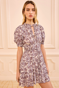 Ulla Johnson Dress Soffia Mini Dress, Meadow Soho-Boutique