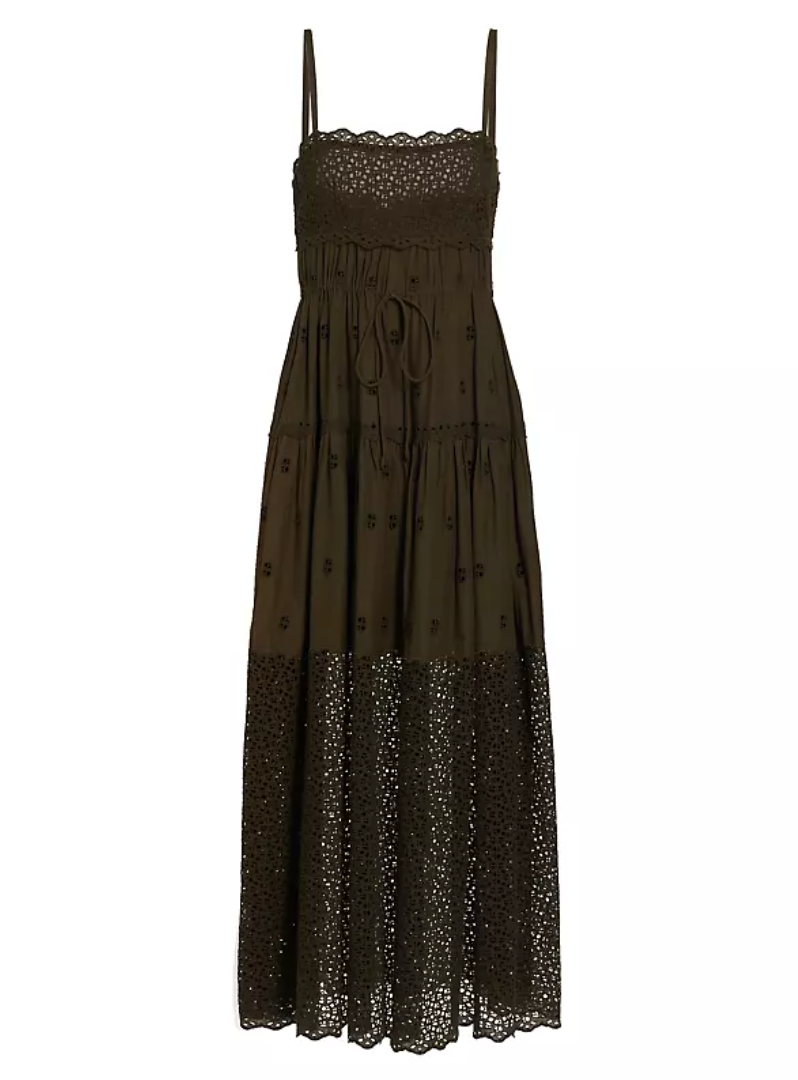 Ulla Johnson Isadore Dress, Militaire Soho-Boutique