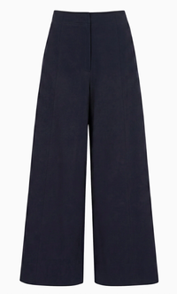 Ulla Johnson Pants Sascha Cropped Trouser, Marine Soho-Boutique