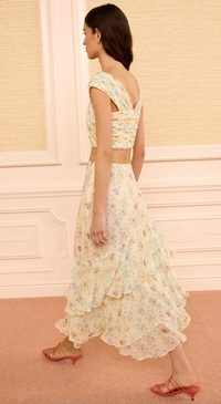 Ulla Johnson Skirt Meadow Skirt, Moon Petal Soho-Boutique