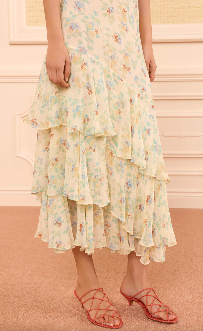 Ulla Johnson Skirt Meadow Skirt, Moon Petal Soho-Boutique