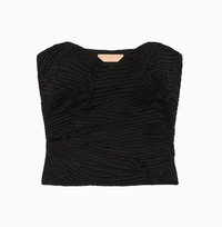 Ulla Johnson Top Heleen Bustier Top, Noir Soho-Boutique