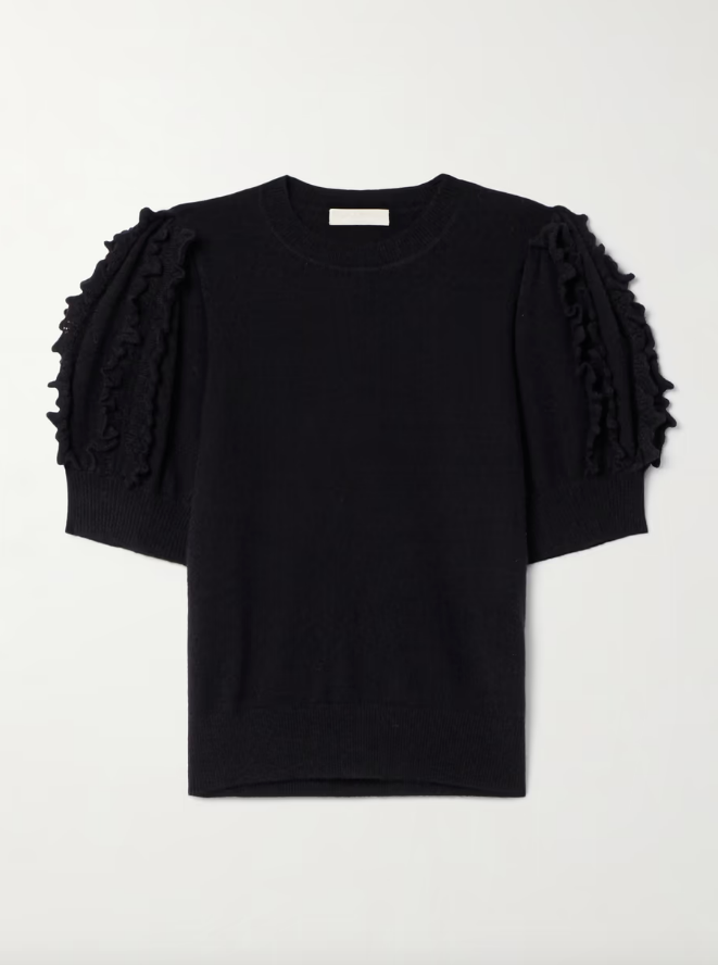 Ulla Johnson Top Ottilie Top, Noir Soho-Boutique