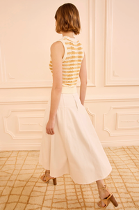 Ulla Johnson Top Patrizia Knit Top, Beach Soho-Boutique