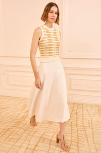 Ulla Johnson Top Patrizia Knit Top, Beach Soho-Boutique