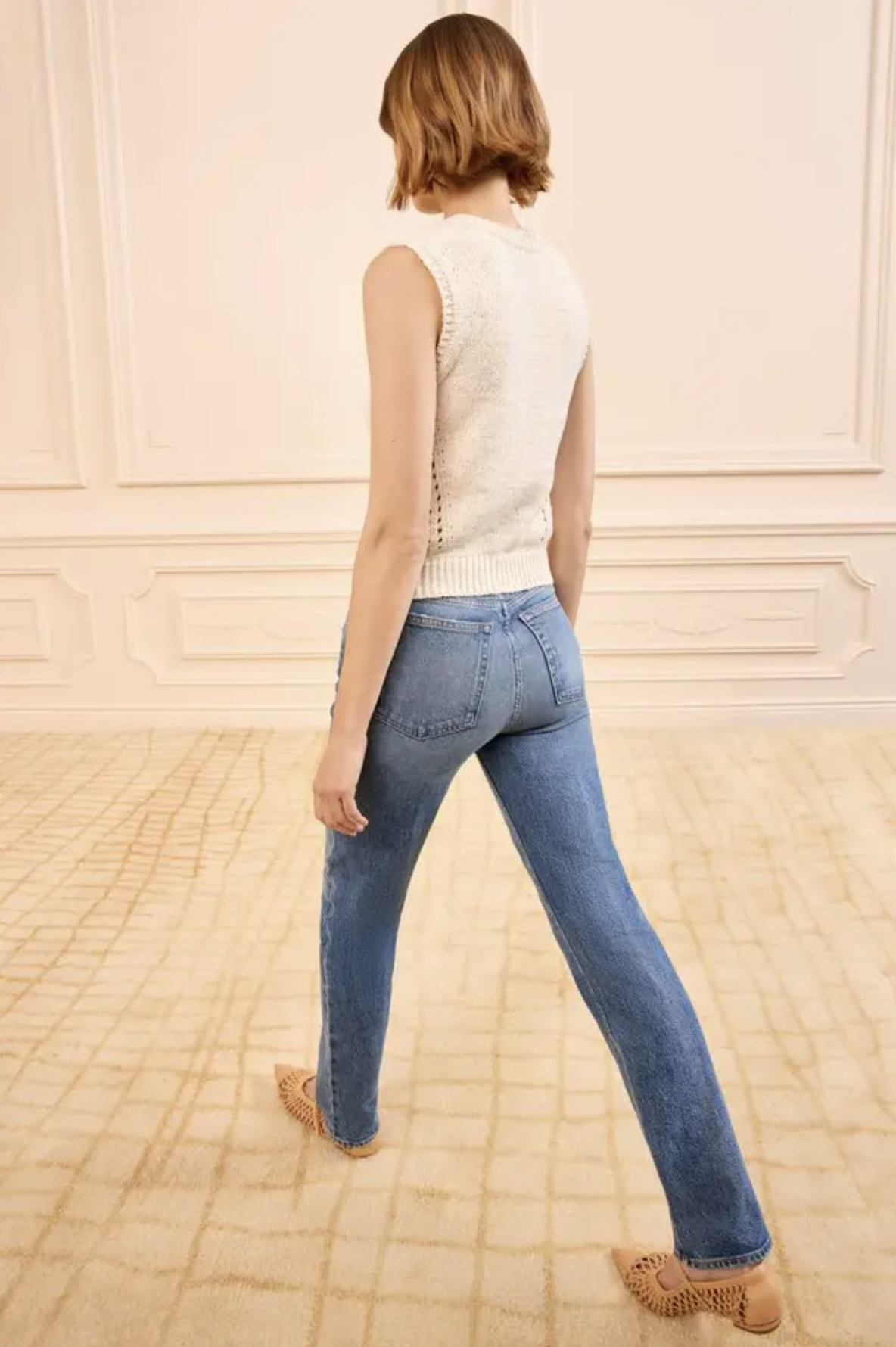 Ulla Johnson Top Priscilla Knit Top, Cowrie Soho-Boutique