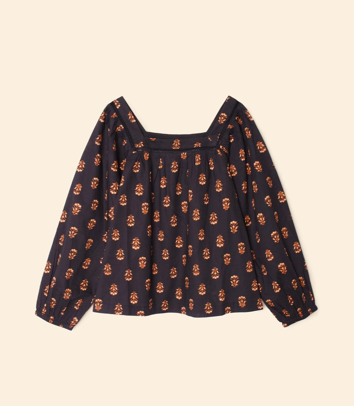 Xirena Blouse Mira Top, Wheat Stamp Soho-Boutique