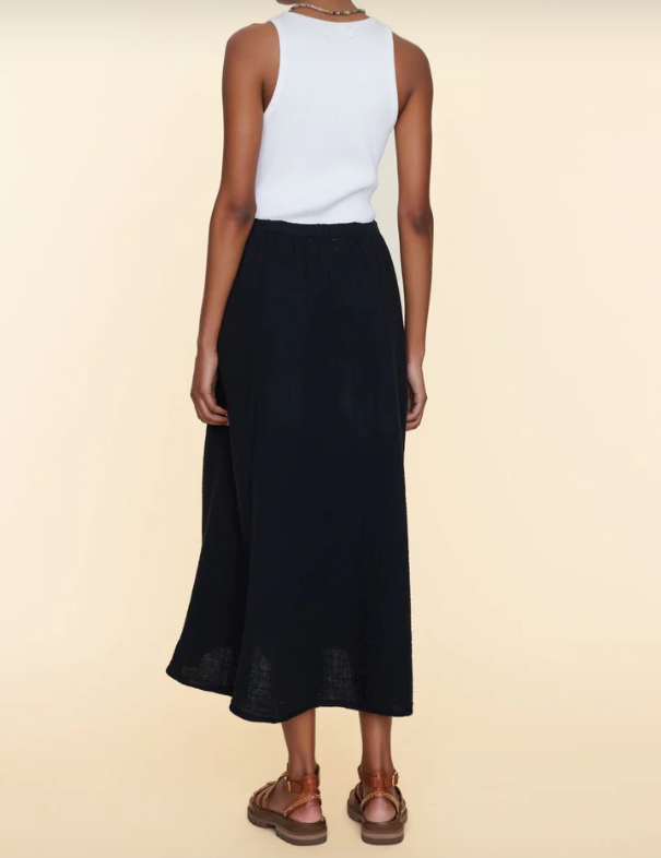 Xirena Deon Skirt, Black Soho-Boutique