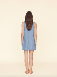 Xirena Dress Conrad Dress, Dusty Blue Soho-Boutique