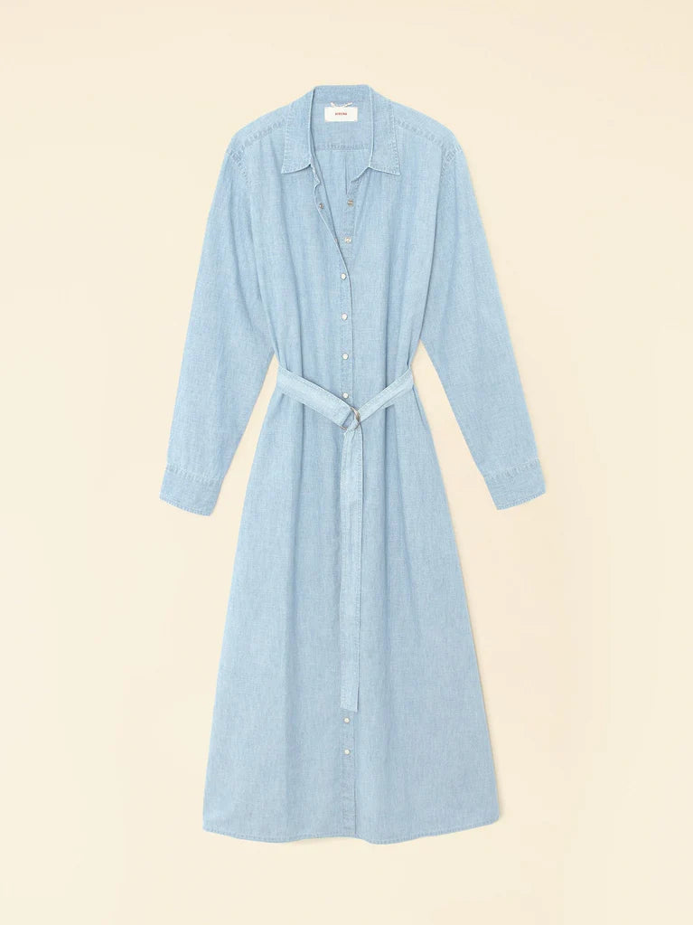 Bowen Dress, Dusty Blue