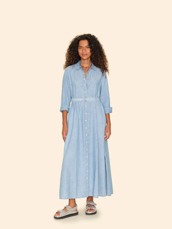 Bowen Dress, Dusty Blue