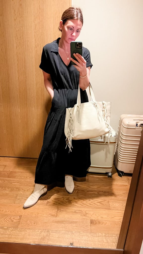 Xirena Dress Larissa Dress, Black Soho-Boutique