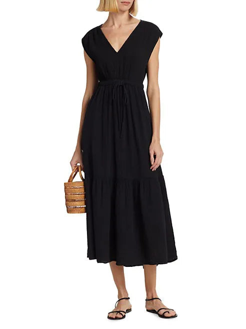Xirena Dress Rosalie Dress, Black Soho-Boutique