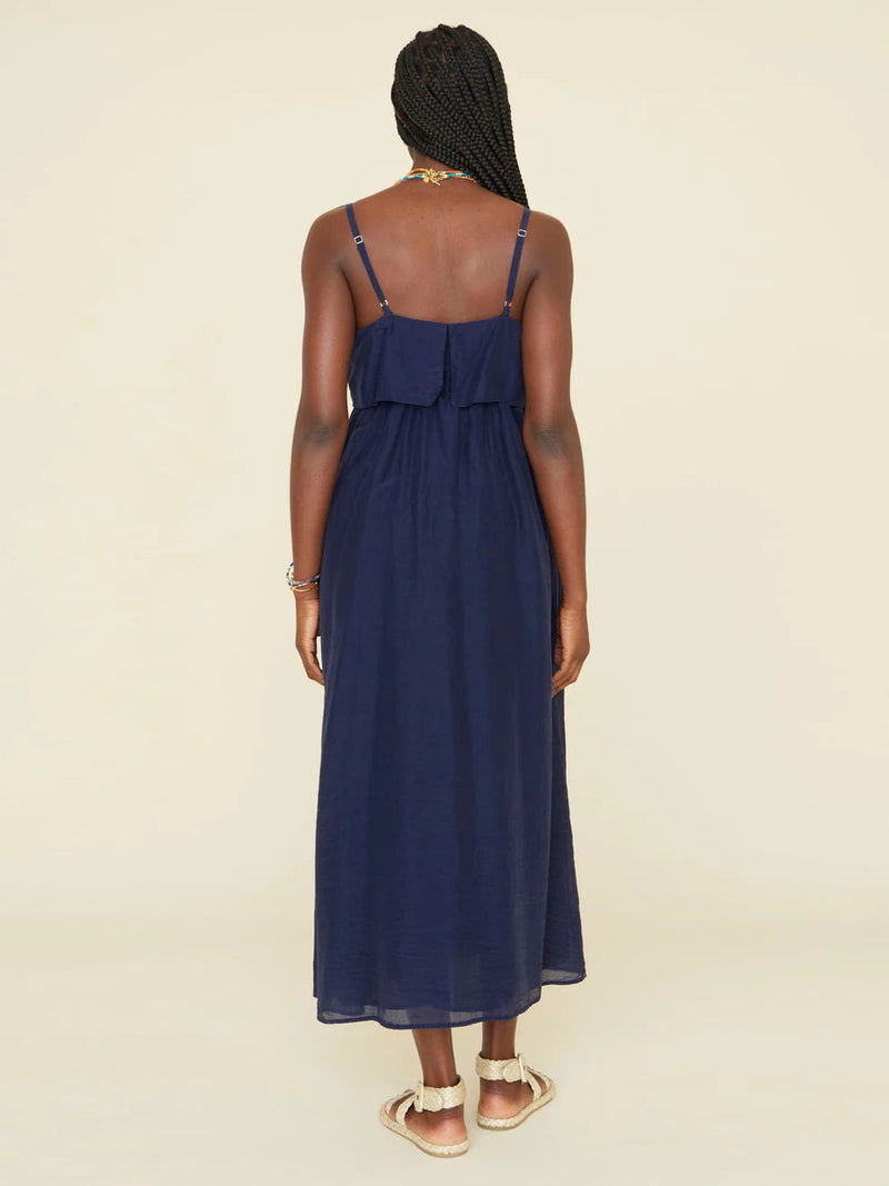 Xirena Dress Skyla Dress, Navy Soho-Boutique