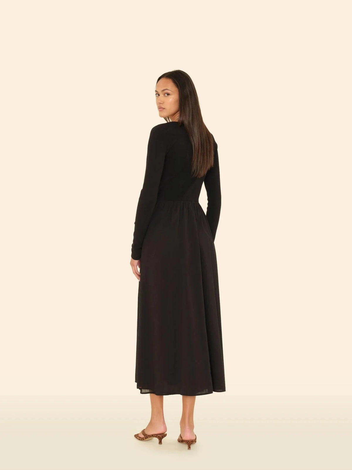 Xirena Dress Zandra Dress, Black Soho-Boutique