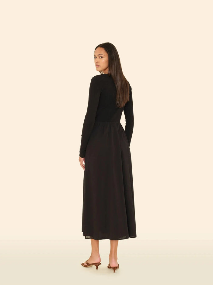 Xirena Dress Zandra Dress, Black Soho-Boutique