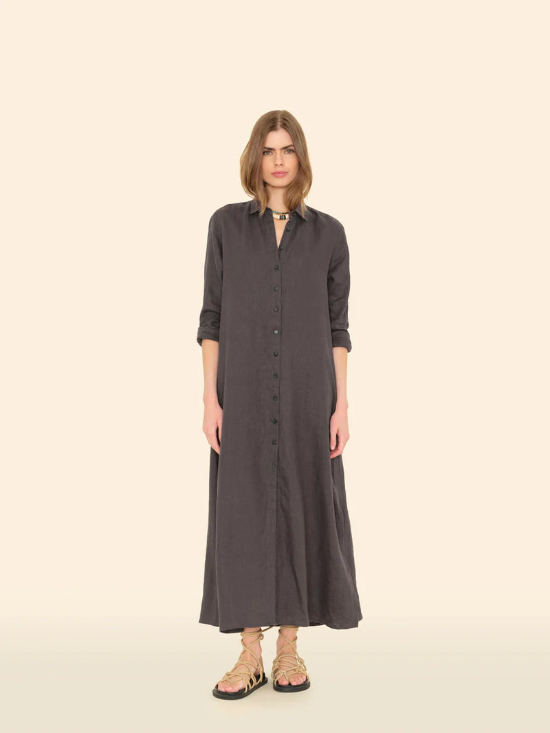 Xirena Dresses Boden Dress, Black Quartz Soho-Boutique